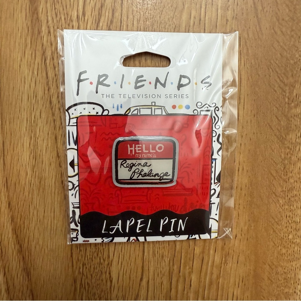 Friends Regina Phalange Lapel Pin